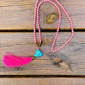Pink mala